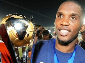 Samuel Eto'o trophée